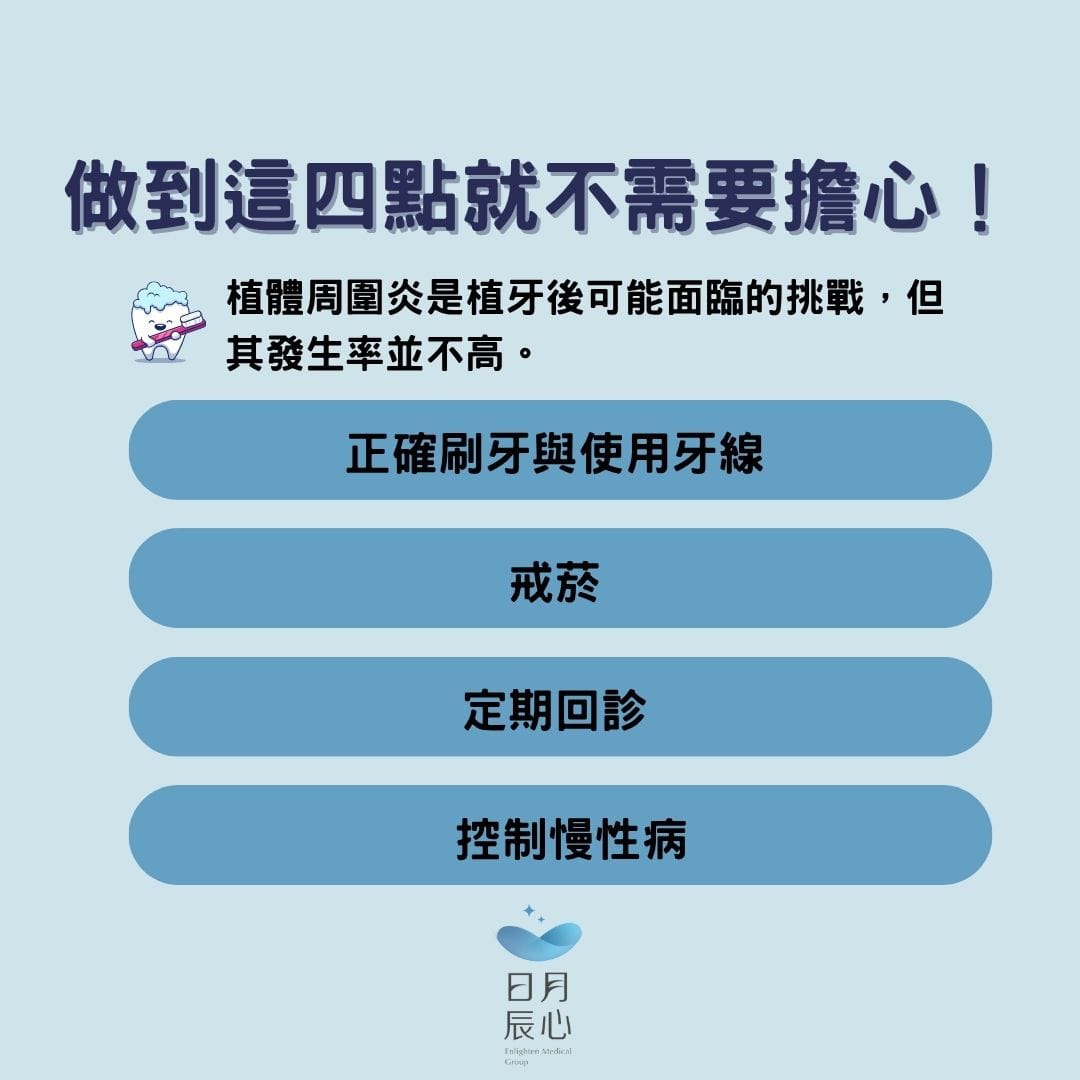 植體周圍炎:別讓你的植牙功虧一簣!預防全攻略 3 做到這四點就不需要擔心!